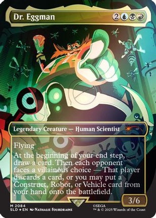Dr. Eggman (Rainbow Foil) [Secret Lair Drop Series] Foil