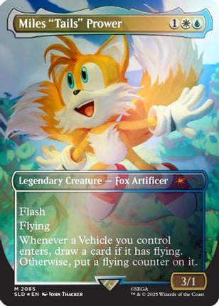 Miles "Tails" Prower (Rainbow Foil) [Secret Lair Drop Series] Foil