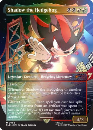 Shadow the Hedgehog (Rainbow Foil) [Secret Lair Drop Series] Foil
