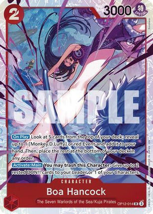 Boa Hancock (OP12-014) - Legacy of the Master Foil