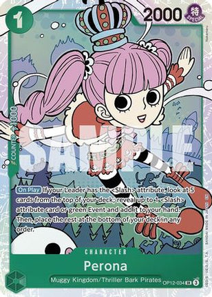 Perona (OP12-034) - Legacy of the Master Foil