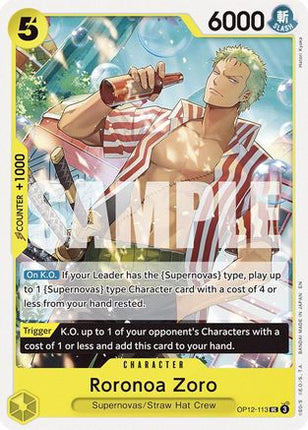 Roronoa Zoro (113) (OP12-113) - Legacy of the Master