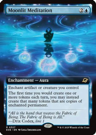 Moonlit Meditation (Extended Art) [Edge of Eternities] Foil