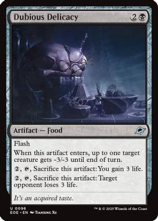 Dubious Delicacy [Edge of Eternities] Foil