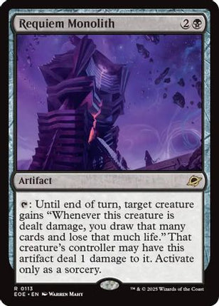 Requiem Monolith [Edge of Eternities] Foil