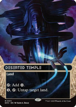Deserted Temple (0011) (Borderless) [Edge of Eternities: Stellar Sights] Foil
