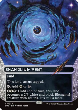 Shambling Vent (0038) (Borderless) [Edge of Eternities: Stellar Sights] Foil