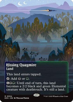 Hissing Quagmire (0064) (Borderless) [Edge of Eternities: Stellar Sights] Foil