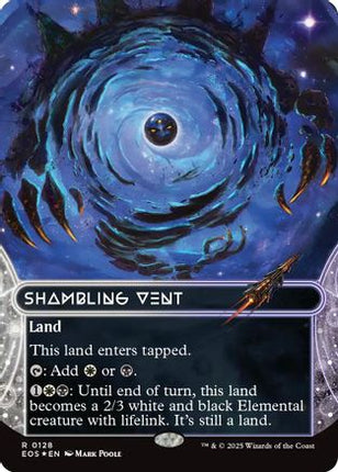 Shambling Vent (0128) (Borderless) (Galaxy Foil) [Edge of Eternities: Stellar Sights] Foil