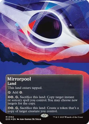Mirrorpool (0162) (Borderless) (Galaxy Foil) [Edge of Eternities: Stellar Sights] Foil