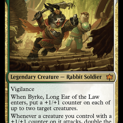 Byrke, Long Ear of the Law [Bloomburrow] Foil