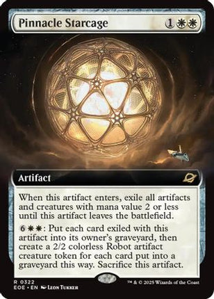Pinnacle Starcage (Extended Art) [Edge of Eternities] Foil