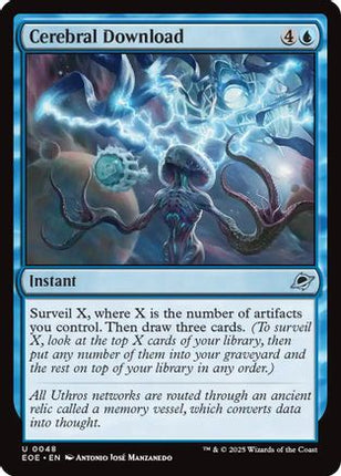 Cerebral Download [Edge of Eternities] Foil
