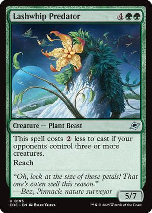 Lashwhip Predator [Edge of Eternities] Foil