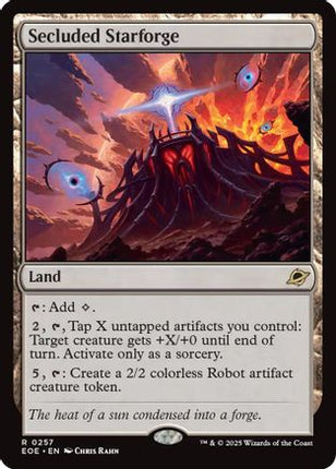 Secluded Starforge [Edge of Eternities] Foil