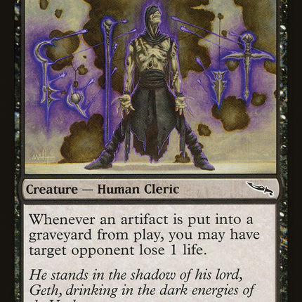 Disciple of the Vault [Mirrodin]