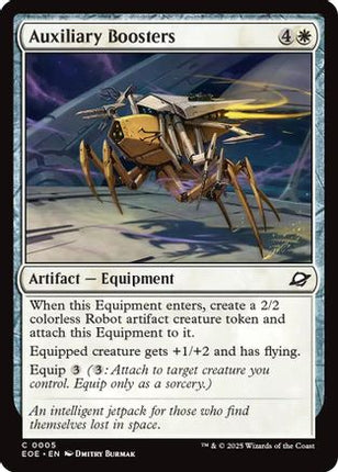 Auxiliary Boosters [Edge of Eternities] Foil