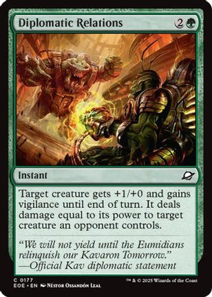 Diplomatic Relations [Edge of Eternities] Foil