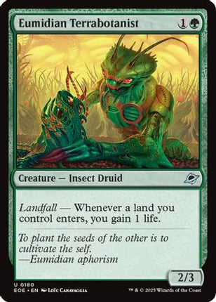 Eumidian Terrabotanist [Edge of Eternities] Foil