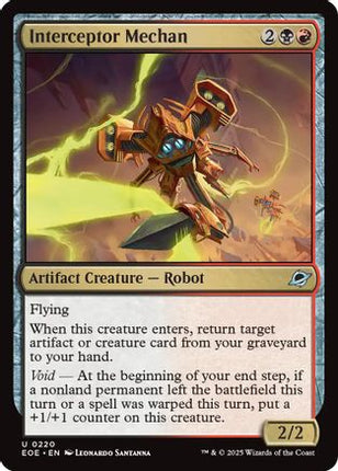 Interceptor Mechan [Edge of Eternities] Foil
