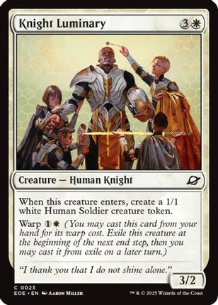 Knight Luminary [Edge of Eternities]