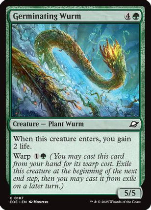 Germinating Wurm [Edge of Eternities] Foil