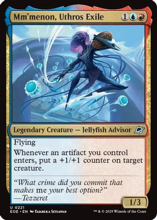 Mm'menon, Uthros Exile [Edge of Eternities] Foil