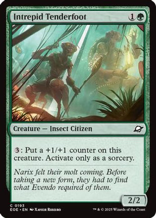 Intrepid Tenderfoot [Edge of Eternities] Foil
