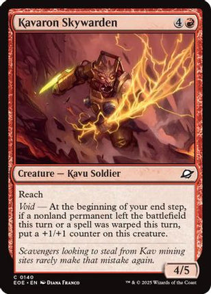 Kavaron Skywarden [Edge of Eternities] Foil