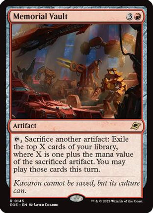Memorial Vault [Edge of Eternities] Foil