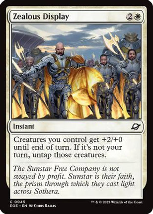 Zealous Display [Edge of Eternities] Foil