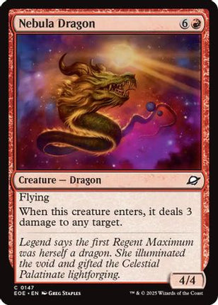 Nebula Dragon [Edge of Eternities] Foil