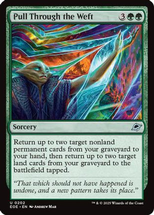 Pull Through the Weft [Edge of Eternities] Foil
