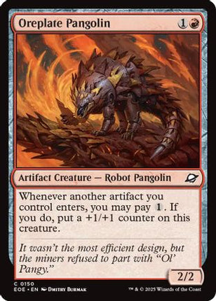 Oreplate Pangolin [Edge of Eternities] Foil