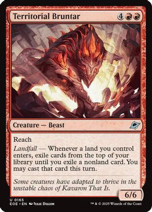 Territorial Bruntar [Edge of Eternities] Foil