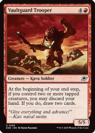 Vaultguard Trooper [Edge of Eternities] Foil