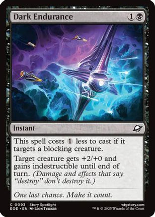 Dark Endurance [Edge of Eternities] Foil