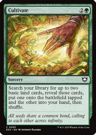Cultivate [Commander: Edge of Eternities]