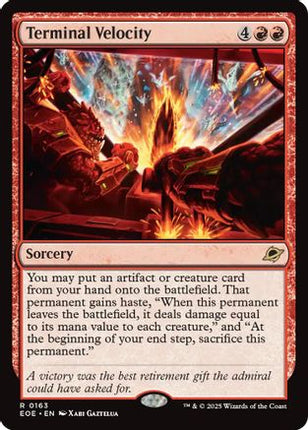 Terminal Velocity [Edge of Eternities] Foil