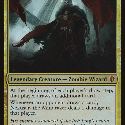 Nekusar, the Mindrazer [Commander 2013 Oversized] Foil