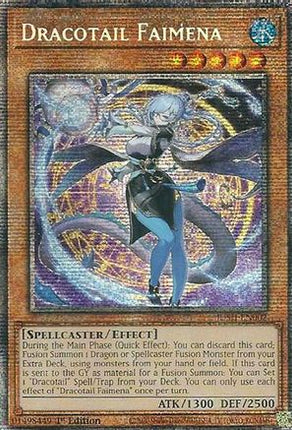 Dracotail Faimena  [JUSH-EN002] Starlight Rare 1st Edition