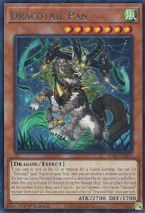 Dracotail Pan [JUSH-EN003] Rare 1st Edition