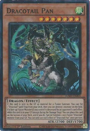 Dracotail Pan  [JUSH-EN003] Super Rare 1st Edition