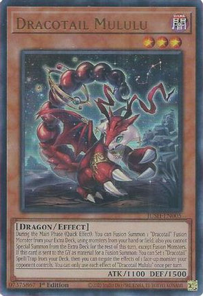 Dracotail Mululu [JUSH-EN005] Ultra Rare 1st Edition