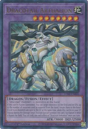 Dracotail Arthalion [JUSH-EN006] Ultra Rare 1st Edition