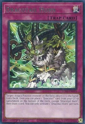 Dracotail Horn [JUSH-EN010] Rare 1st Edition
