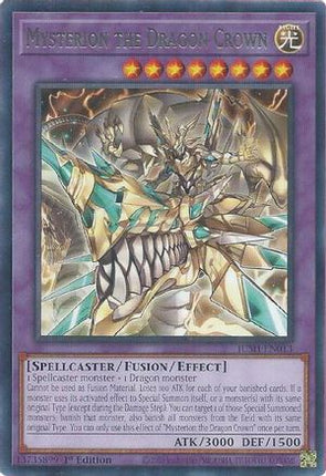 Mysterion the Dragon Crown [JUSH-EN013] Rare 1st Edition