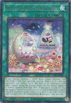 YummyusmentAcroquey [JUSH-EN024] Rare 1st Edition