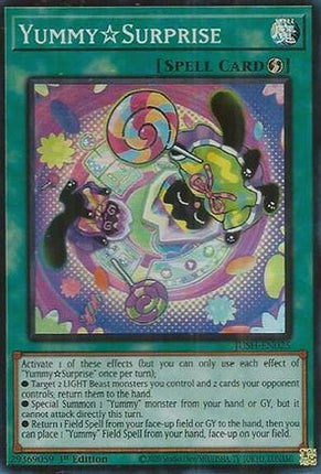 YummySurprise [JUSH-EN025] Super Rare 1st Edition