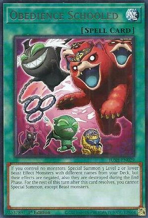 Obedience Schooled [JUSH-EN029] Rare 1st Edition